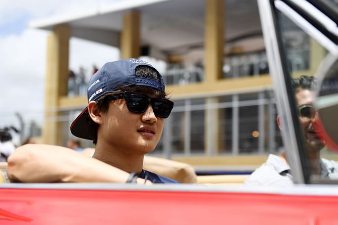 Red Bull driver Yuki Tsunoda joins recovery efforts in flood-ridden Emilia Romagna