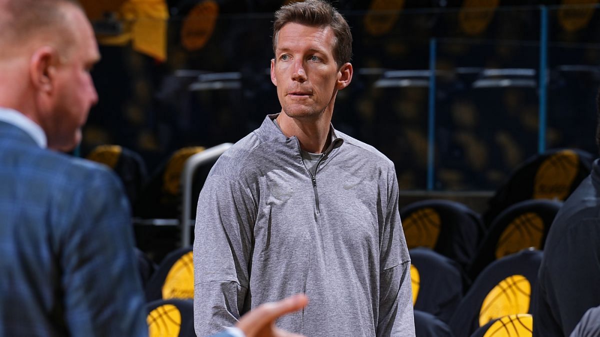 Golden State Warriors vice president of basketball operations Mike Dunleavy Jr.