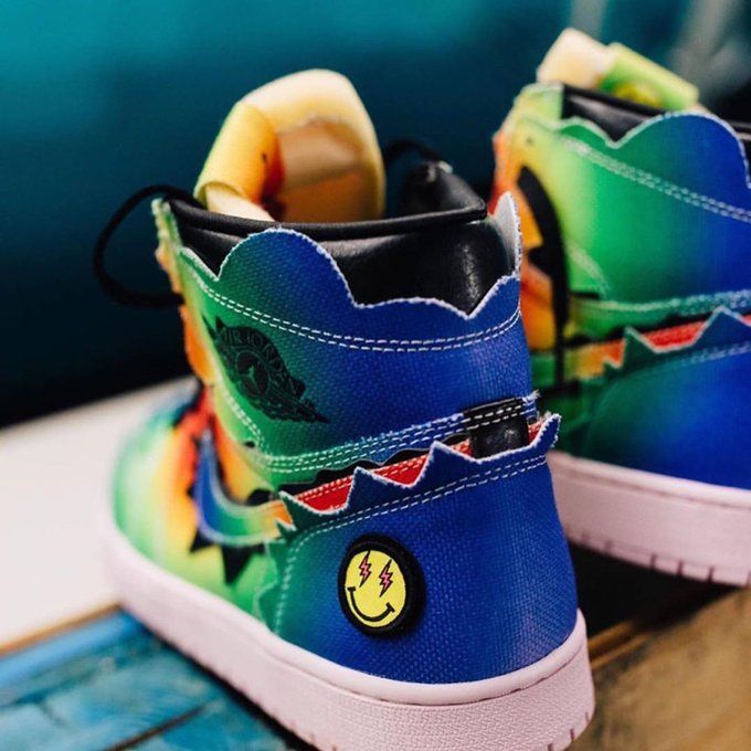 J Balvin Debuts Air Jordan 3 Collab at Formula 1 Grand Prix in