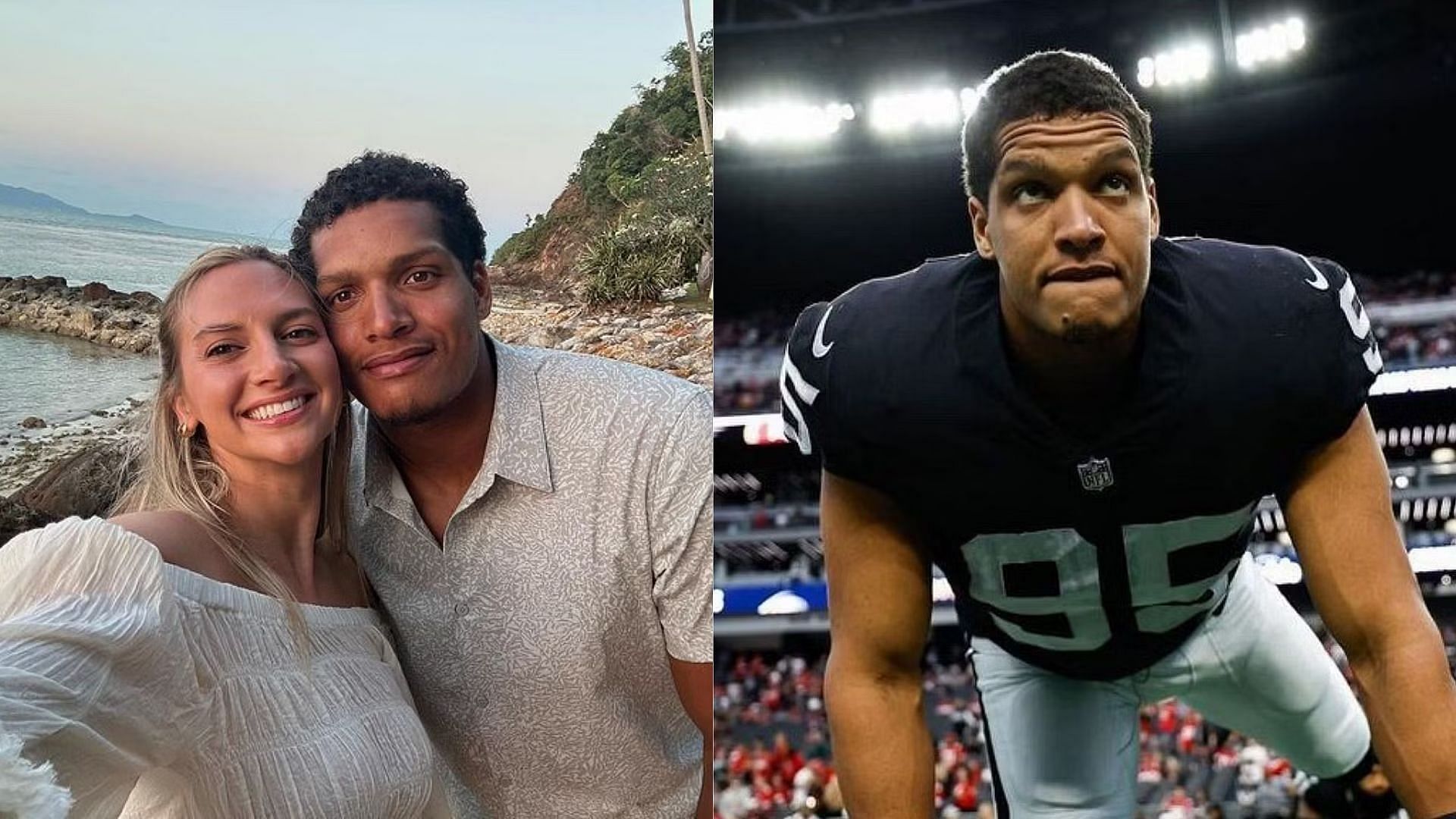 Allison Kuch films dramatic goodbye for Isaac Rochell jets off
