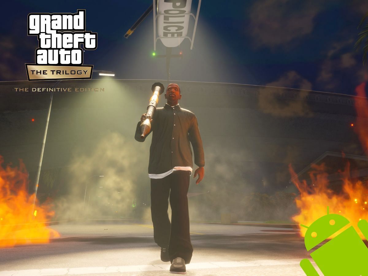 GTA Trilogy Definitive Edition fans have to wait longer for a mobile port of the game (Image via Rockstar Games)