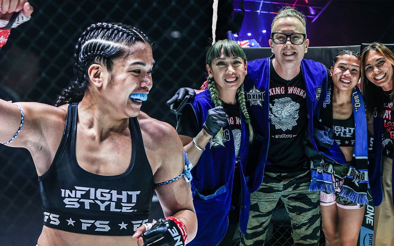 Jackie Buntan shows her gratitude following ONE Fight Night 10.