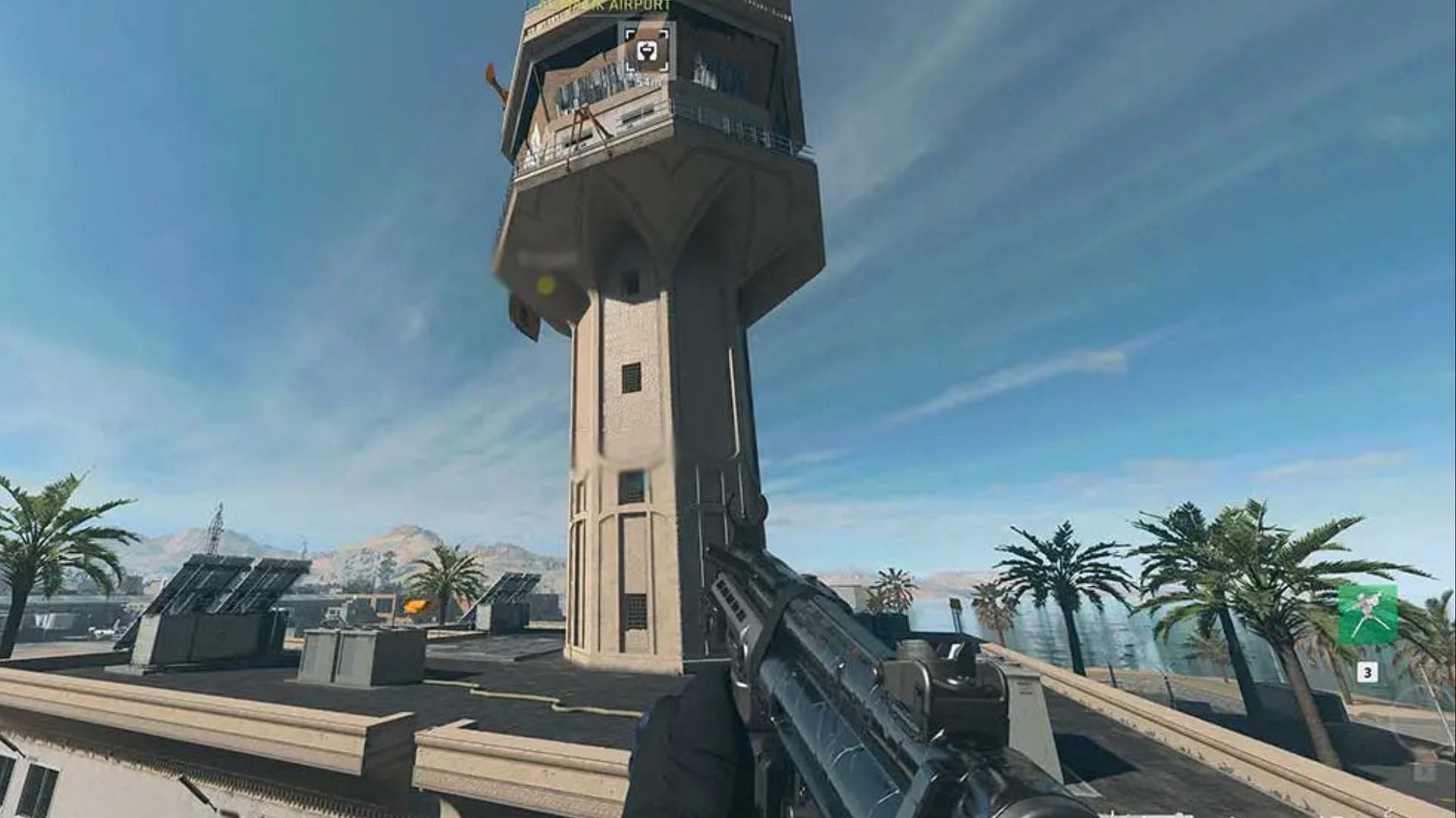 The control tower in Al Mazrah airport in Warzone 2 (Image via Activision)