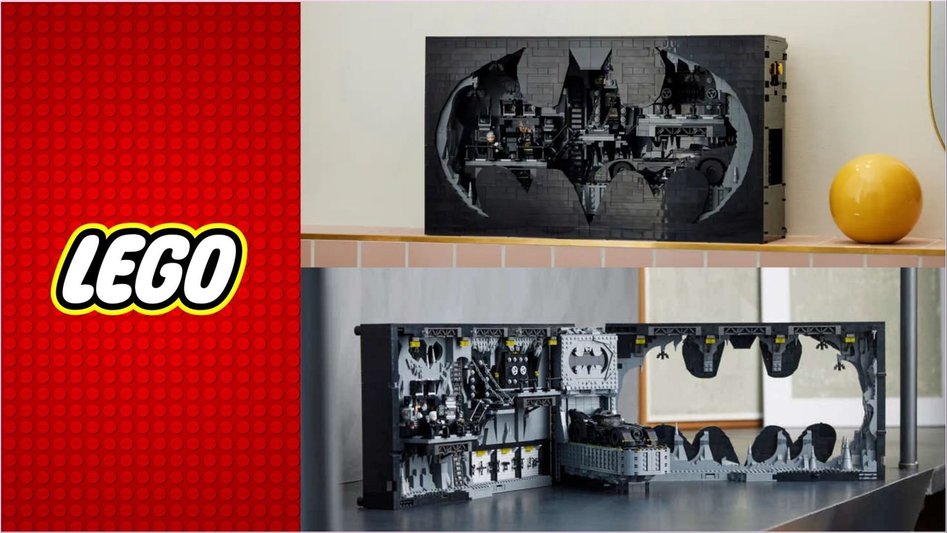 LEGO Group unveils new LEGO Batman Batcave Shadow Box set (Image via LEGO)