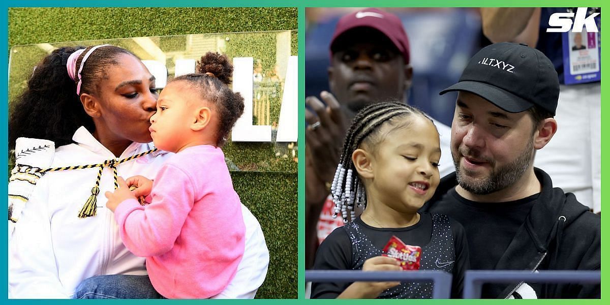 Serena Williams, Alexis Ohanian, and their daughter Olympia Ohanian