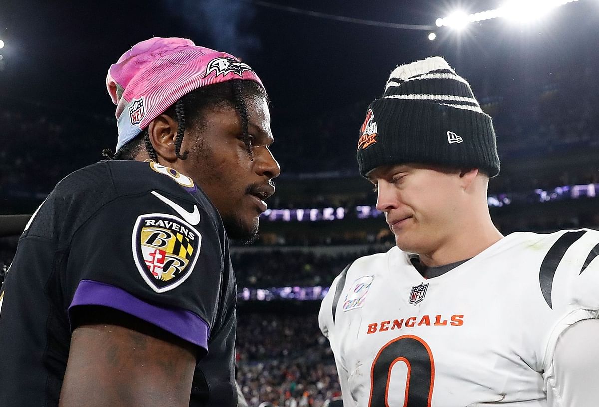 Baltimore Ravens 2023 opponents Joe Burrow vs Lamar Jackson & Odell