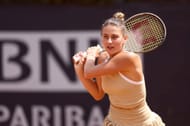 Marta Kostyuk at the 2023 Italian Open.