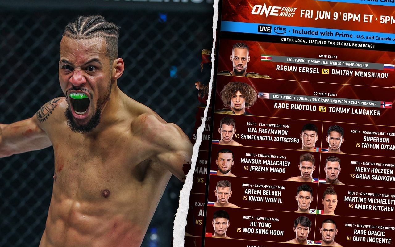 ONE Championship releases full card for ONE Fight Night 11.