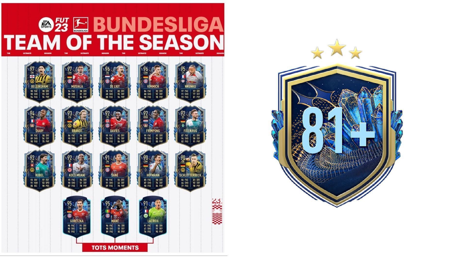 Guide to 81+ x11 Bundesliga Upgrade SBC (Image via EA Sports)