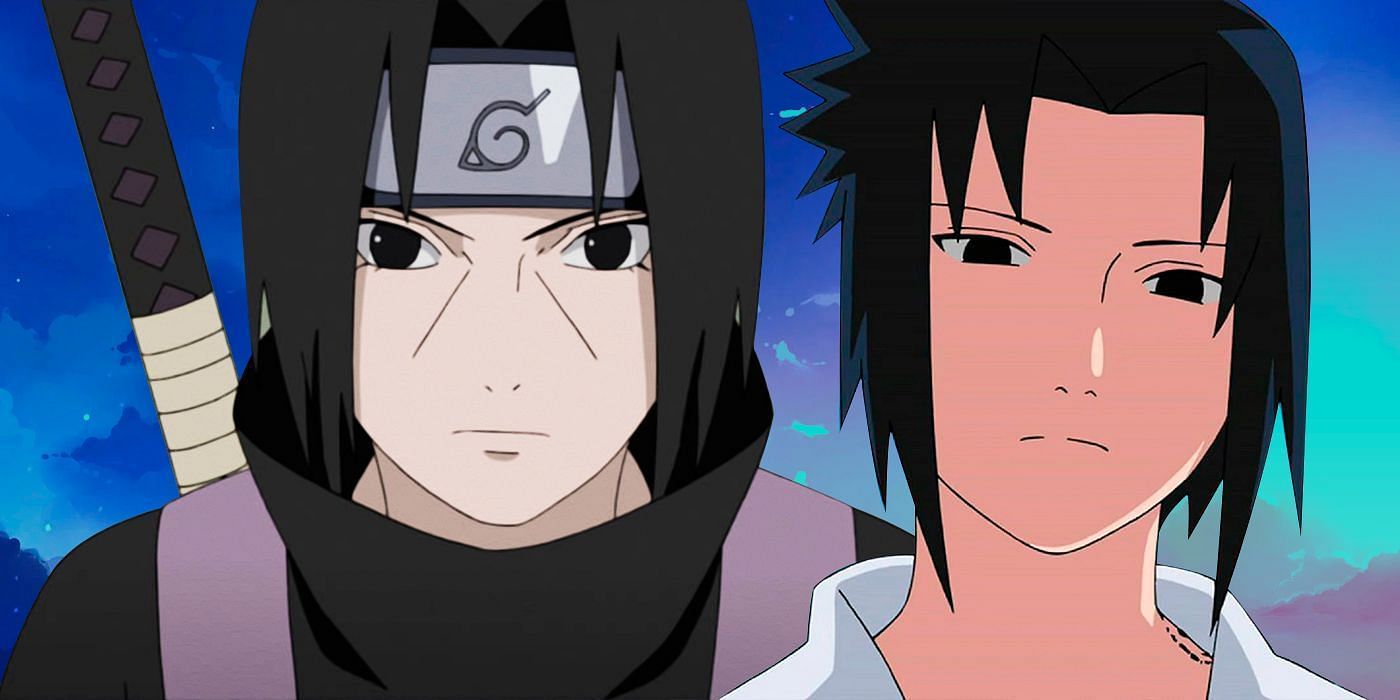Anime siblings: Sasuke and Itachi Uchiha (image via Studio Pierrot)
