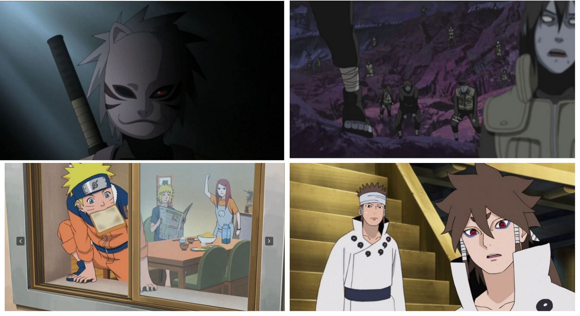 A few highlight Naruto filler episodes (Image via Sportskeeda)