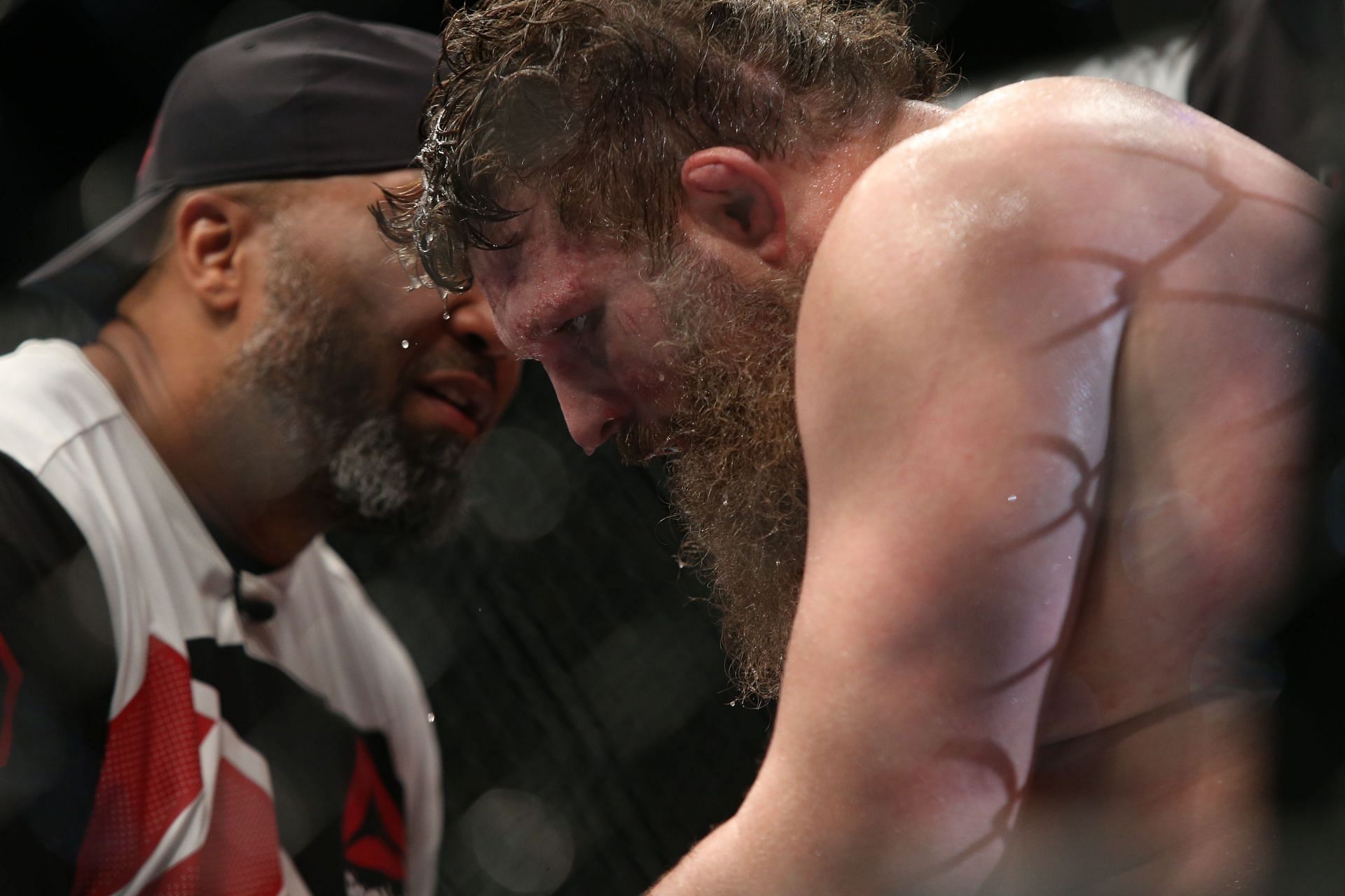 Roy Nelson in action during a UFC event