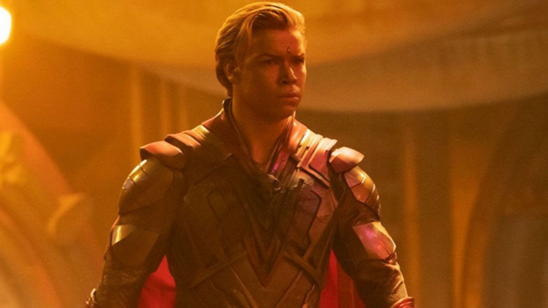 Will Poulter as Adam Warlock in Guardians of the Galaxy Vol 3 (Image via Marvel Studios)