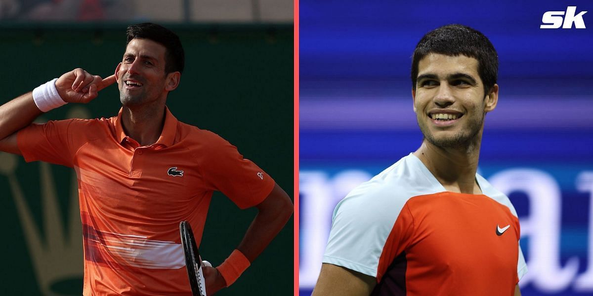 Carlos Alcaraz and Novak Djokovic have faced each other only once in their career