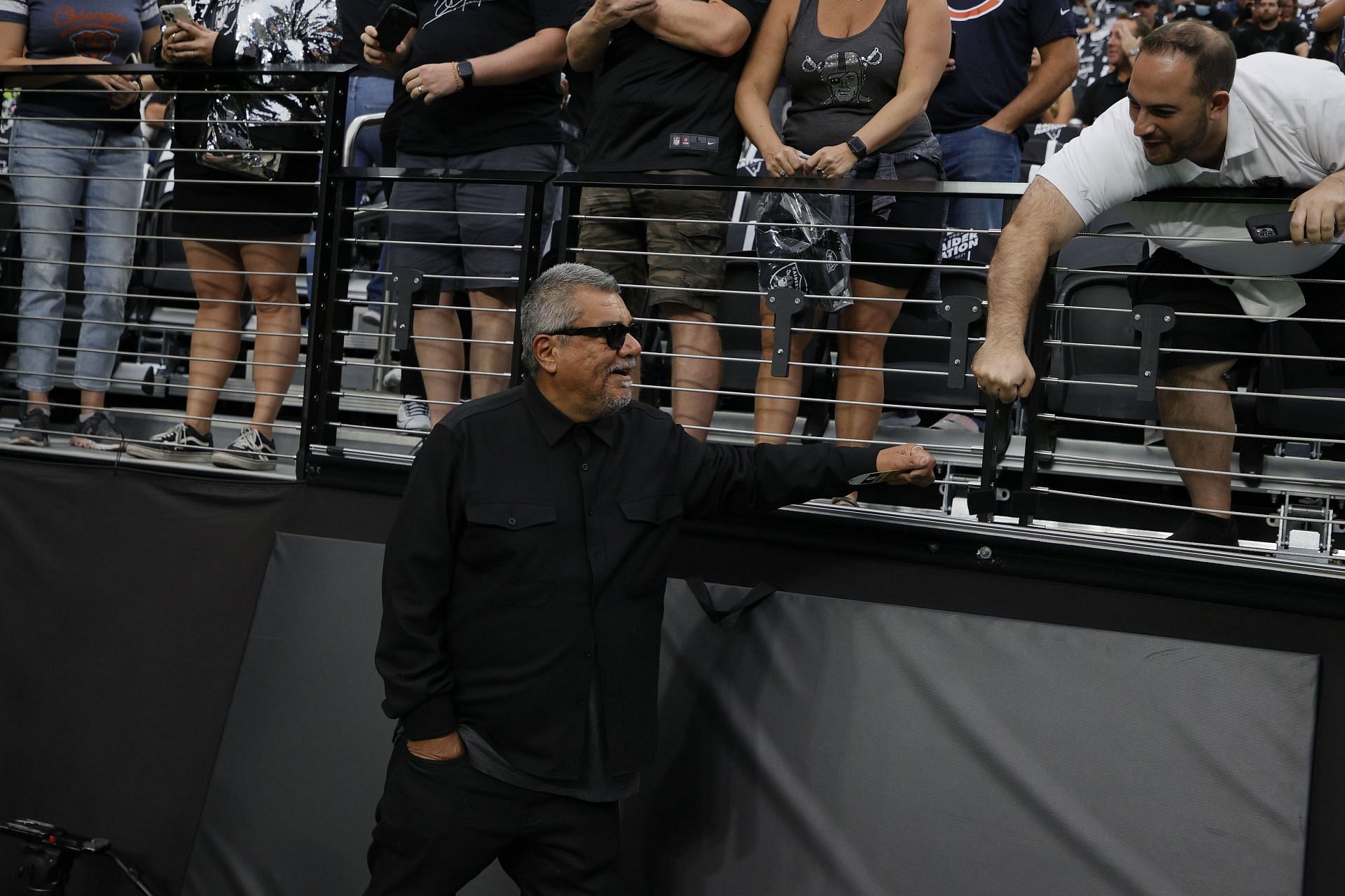 George Lopez at Chicago Bears v Las Vegas Raiders