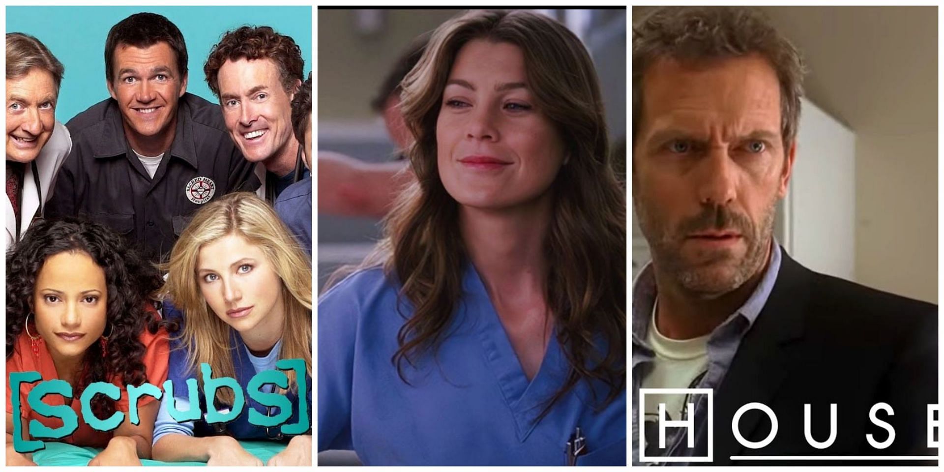 Best Hospital drama shows like Good Doctor. (Image via youtube @housemd, Ig @greysanatomy @jose, )