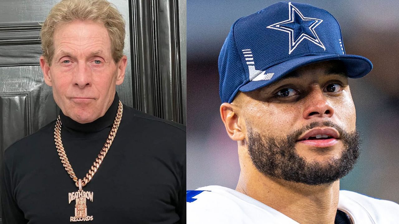 Skip Bayless (L) on the how Dak Prescott (R) and the Cowboys will fare this season