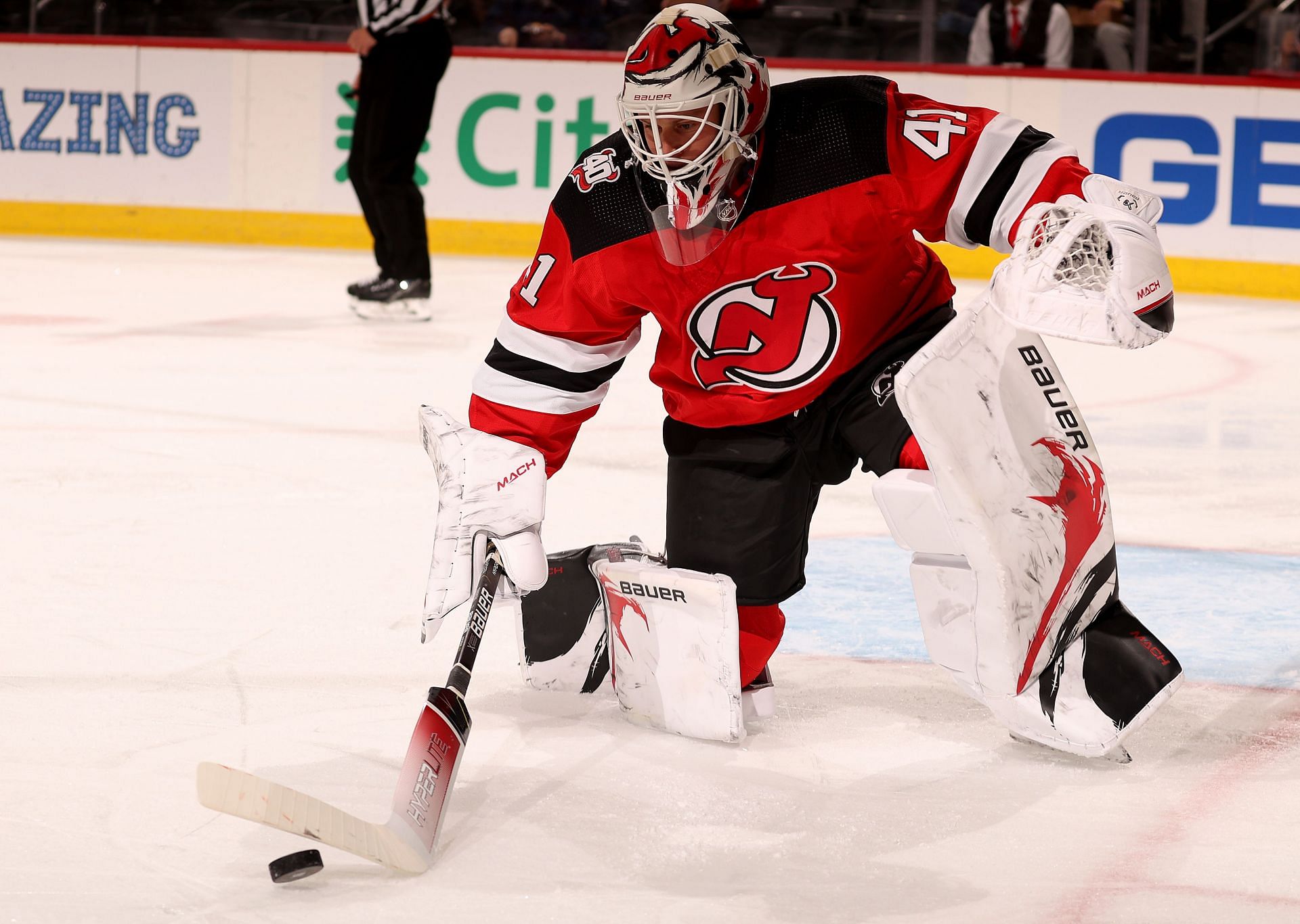 NHL: Stanley Cup Playoffs-New Jersey Devils at Carolina Hurricanes