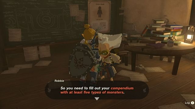 How to use the Sensor+ function of the Hyrule Compendium in The Legend ...