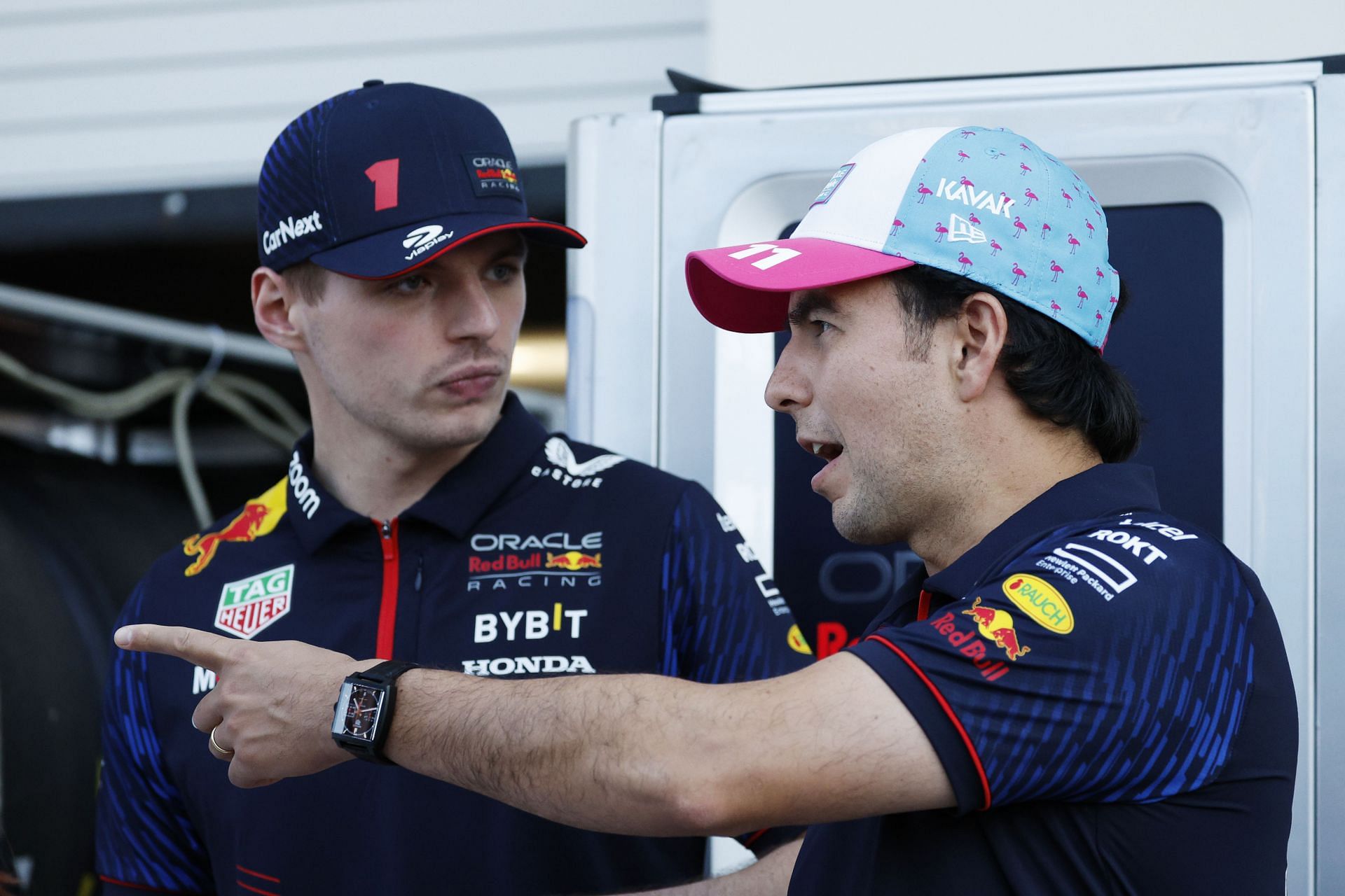 Perez and Verstappen