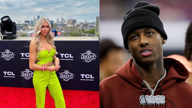 NFL TikTok star Lacey Brown reacts to Sauce Gardner's viral SI cover image