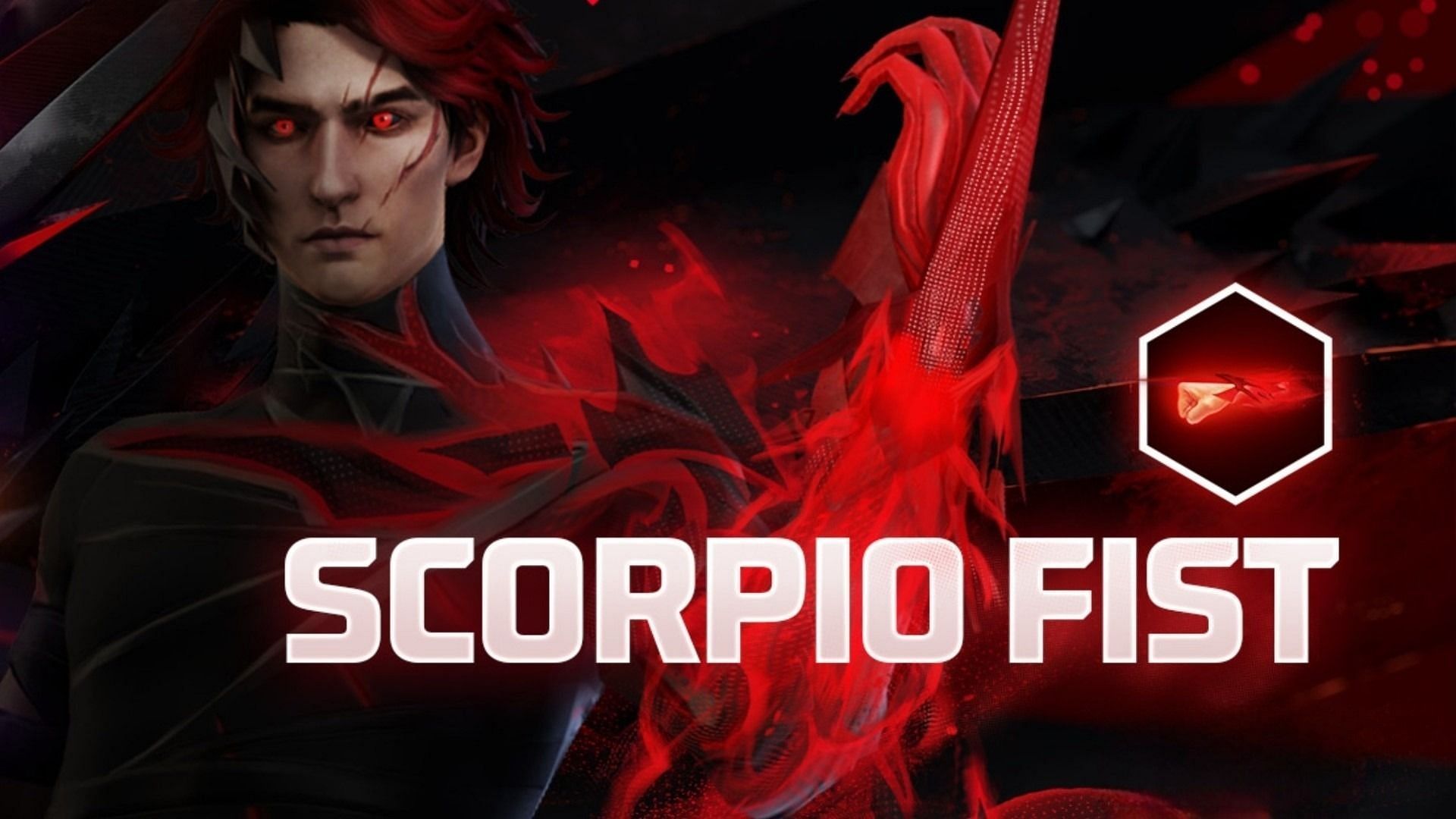 New Scorpio Grasp fist has been added to Free Fire MAX (Image via Garena)