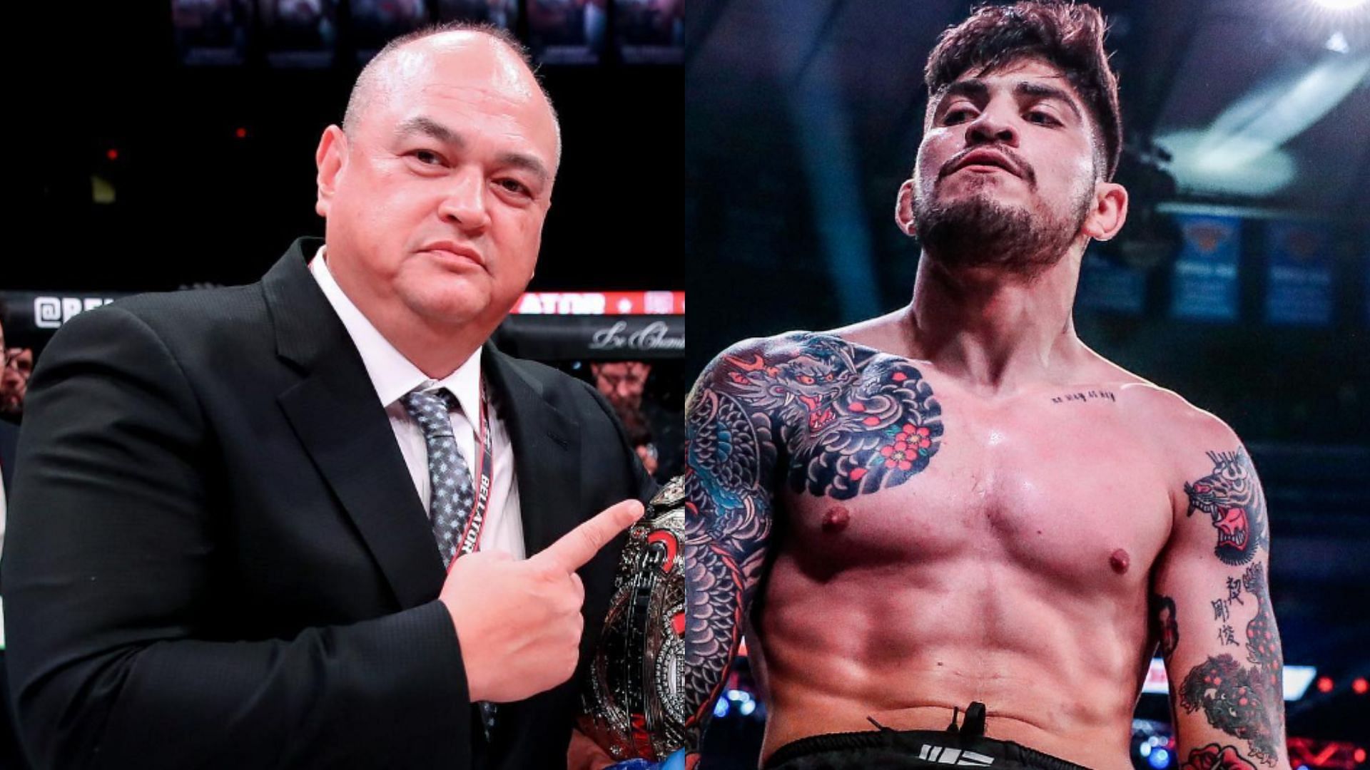 Scott Coker (left), Dillon Danis (right) [Images courtesy of @therealscottcoker &amp; @dillondanis on Instagram]