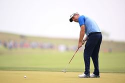 Padraig Harrington takes the lead at Senior PGA Championship as major champions struggle for victory at Fields Ranch East