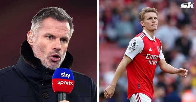 “I love him” – Carragher explains why he did not pick Odegaard as best young player of the season despite him being Arsenal’s best performer