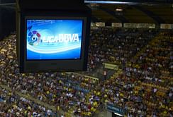 Three football stadiums with the most seating capacity in La Liga