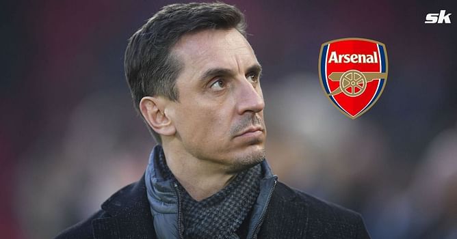 “Some of the best play I have seen all season has been from them two” – Gary Neville salutes Arsenal duo as he picks PL Team of the Season