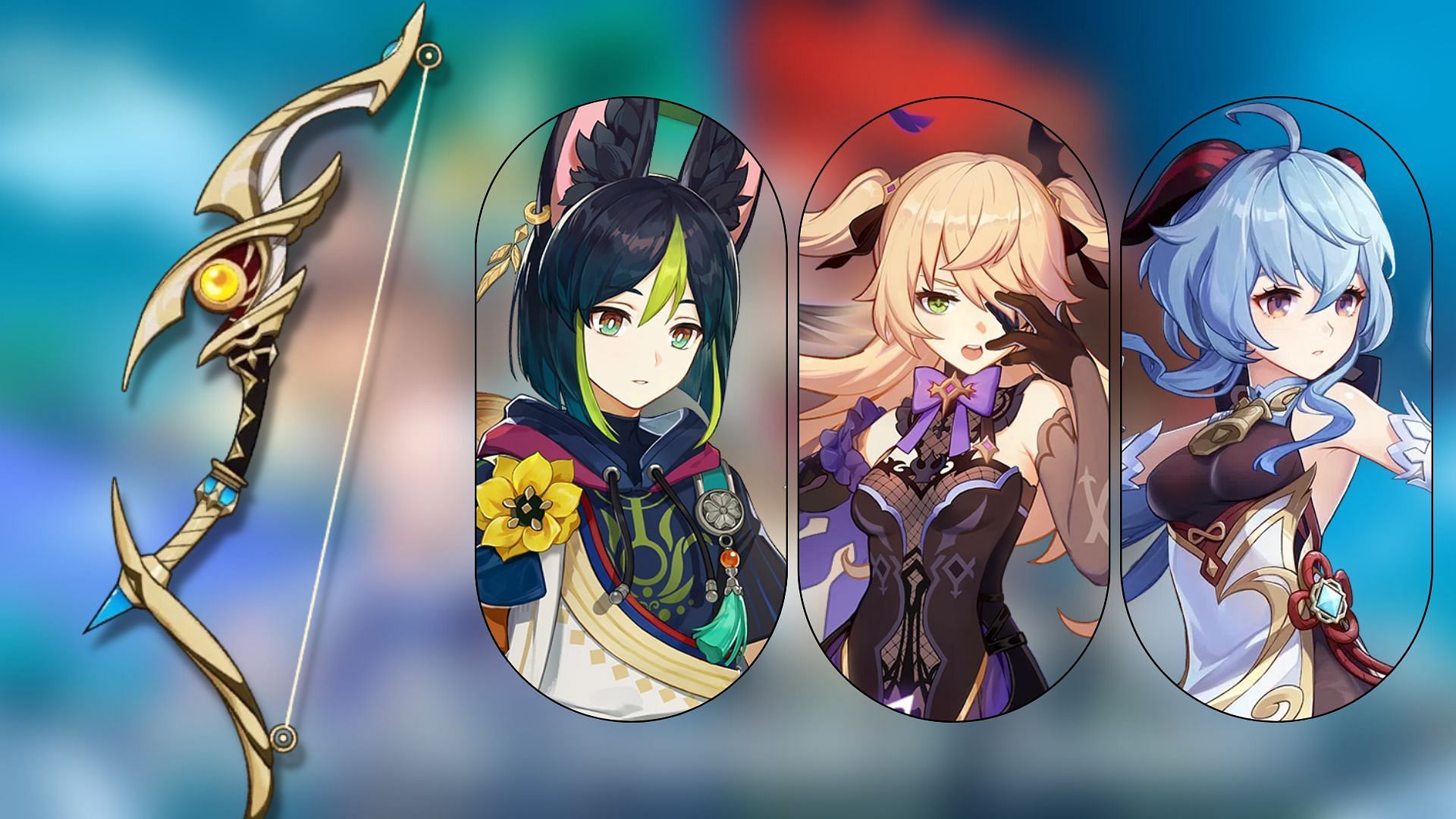 Best bow characters to equip new weapon (Image via HoYoverse)