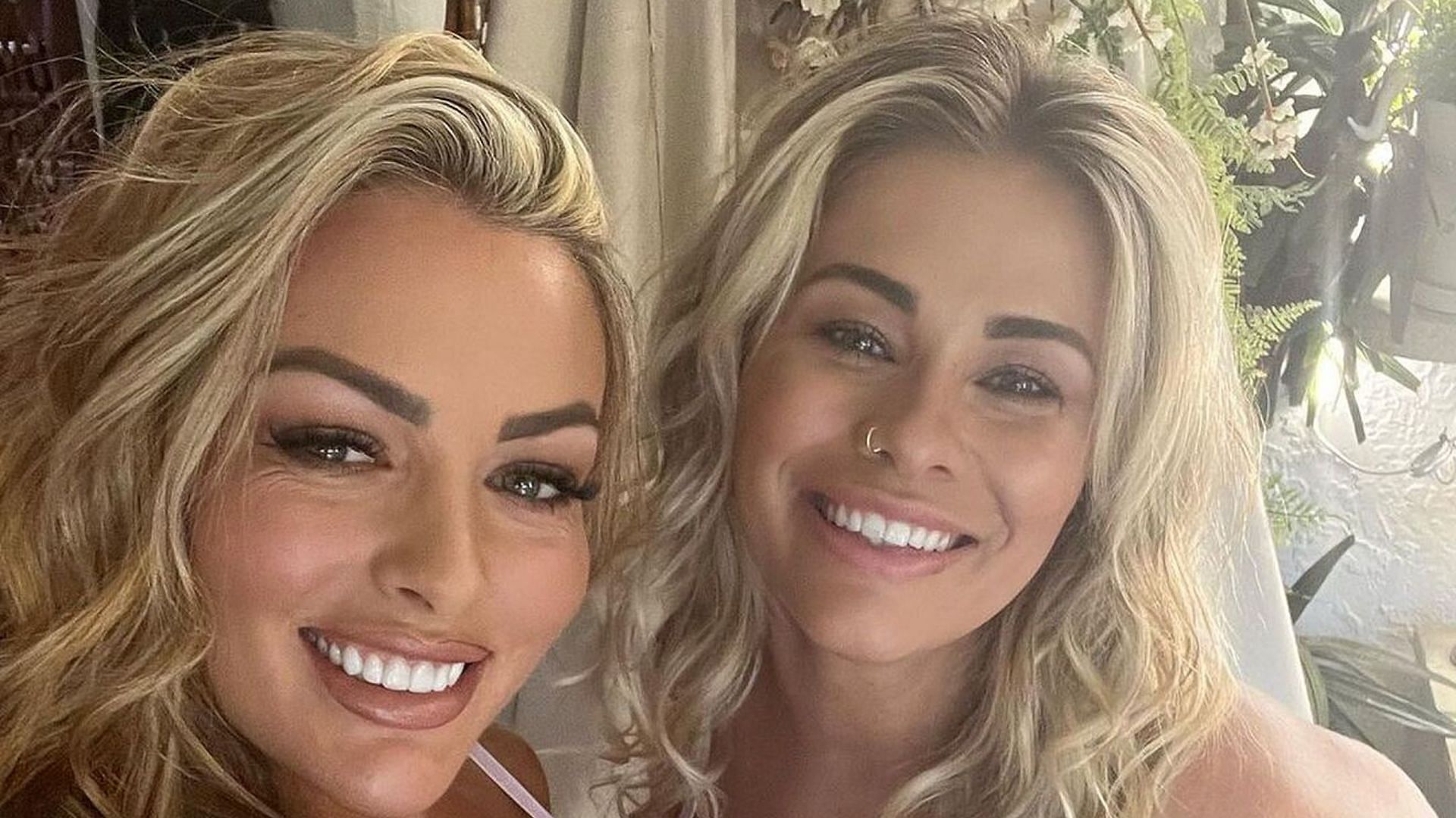 Mandy Rose (left) and Paige VanZant (right).