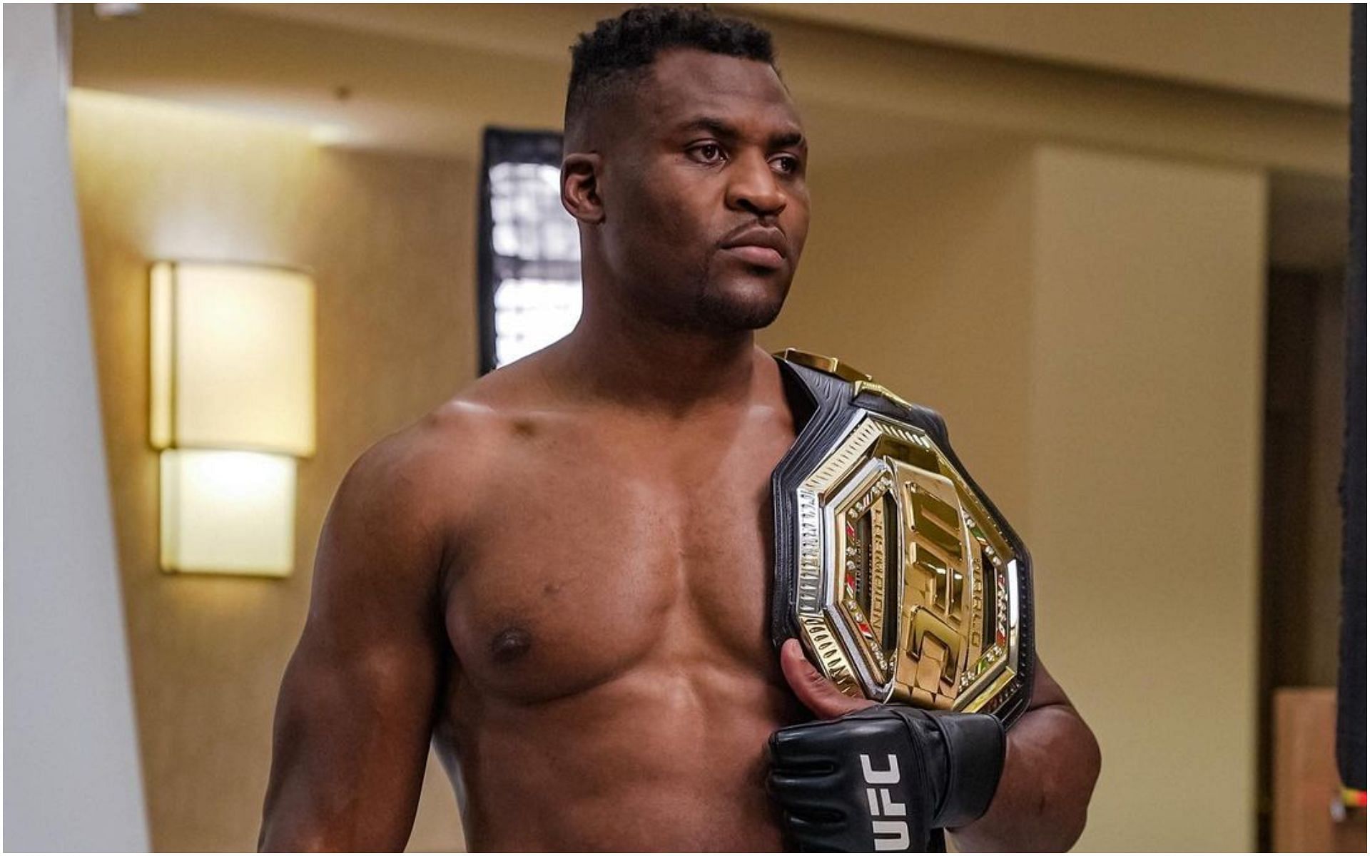 Former UFC heavyweight champion Francis Ngannou