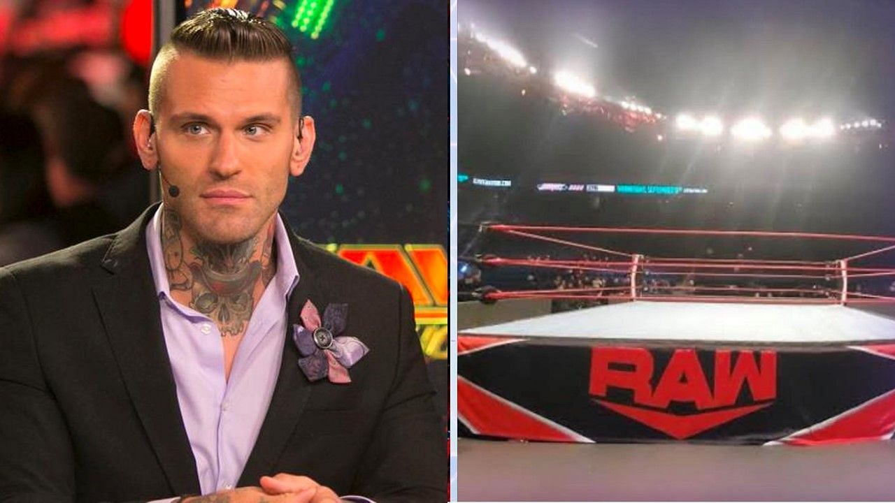 Corey Graves is part of the RAW announcement team