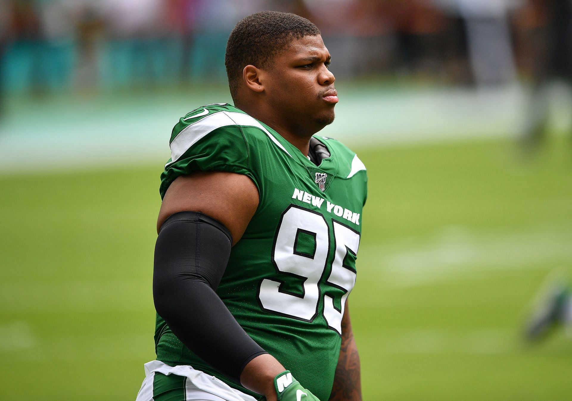 Quinnen Wiliams at New York Jets v Miami Dolphins