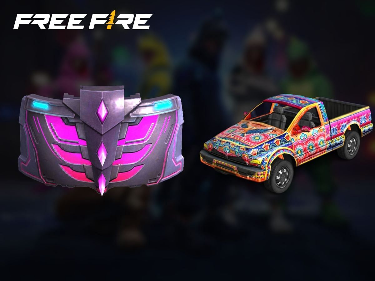 Free Fire redeem codes can offer you free gloo wall and skins (Image via Sportskeeda)