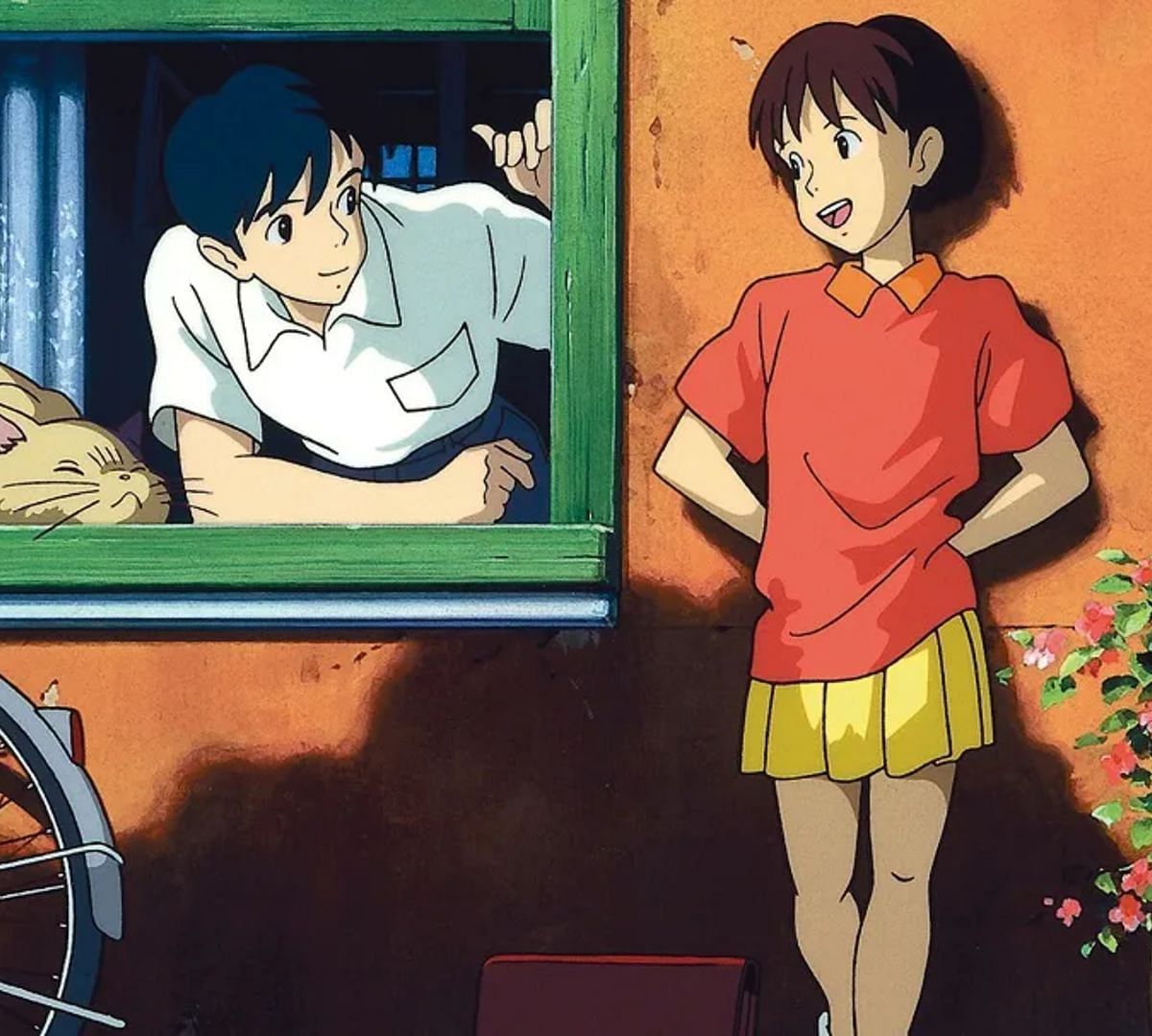Shizuku as seen in the anime (Image via Studio Ghibli)