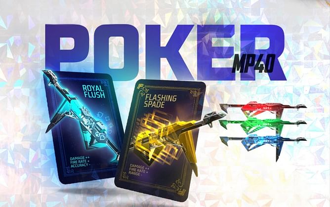 New Free Fire MAX MP40 Ring: Get Poker MP40 skins