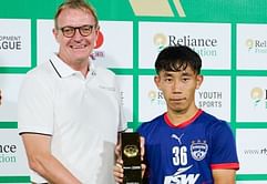 RFDL Golden Ball winner Thoi Singh eager to break into Bengaluru FC's senior team in the upcoming season