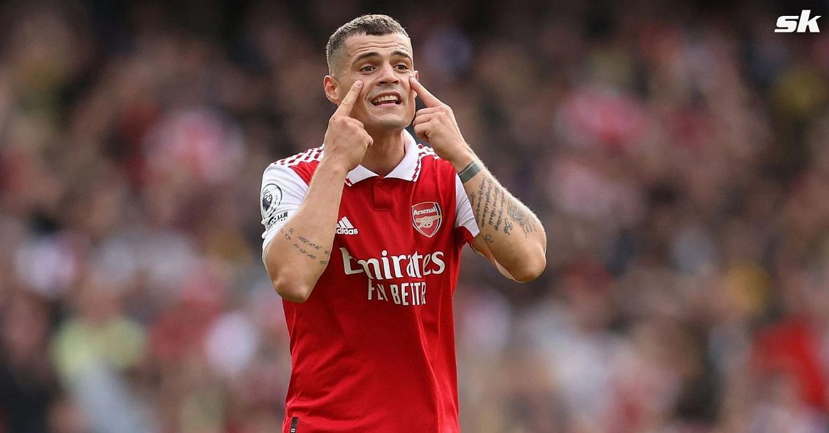 Granit Xhaka looks set to leave Arsenal at the end of the season