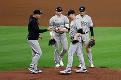 MLB fans fuming after New York Yankees' Clarke Schmidt receives mild reprimand from the umpires: "Different set of rules if you play in the Bronx"