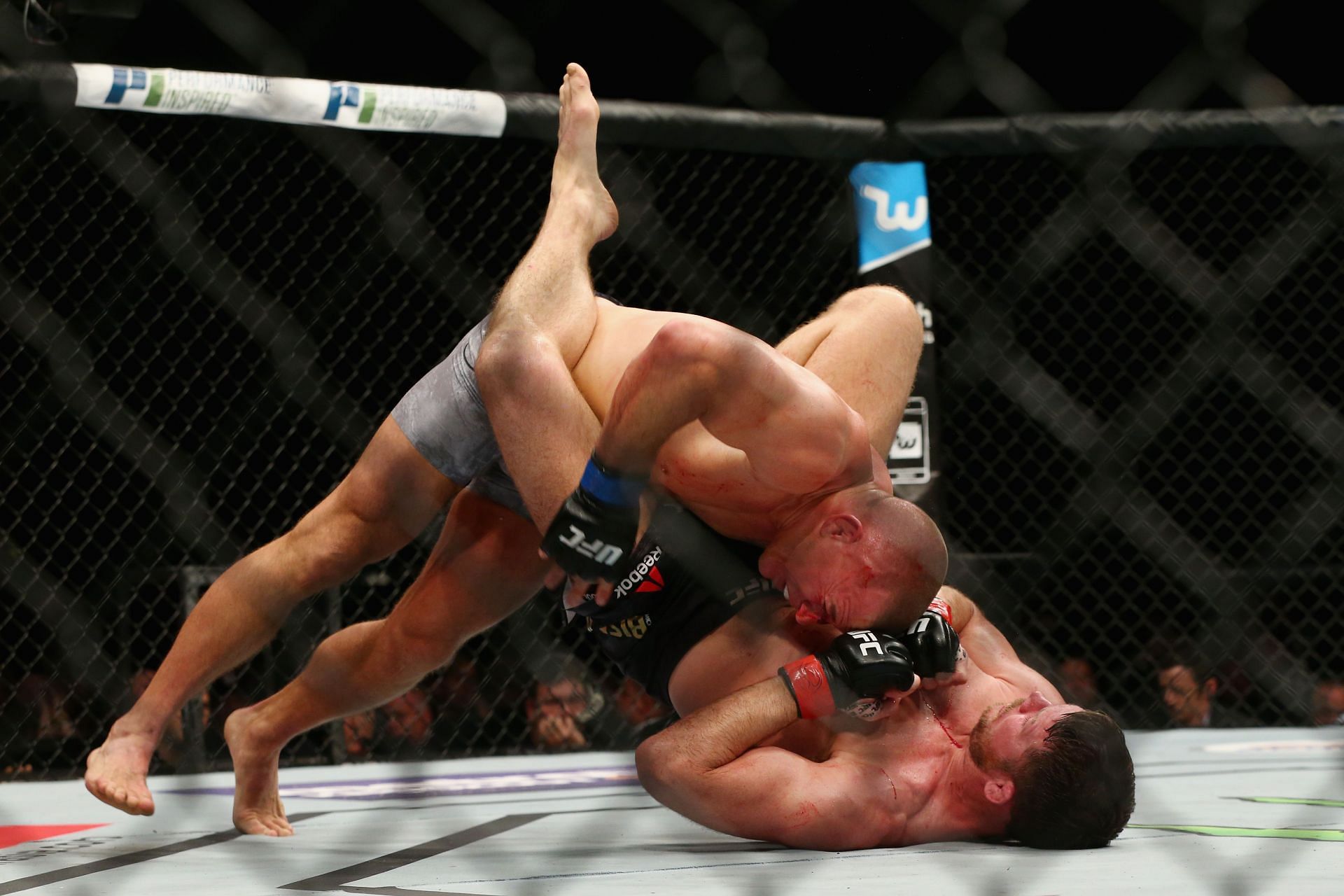 No fighter in UFC history has scored more takedowns than 'GSP'