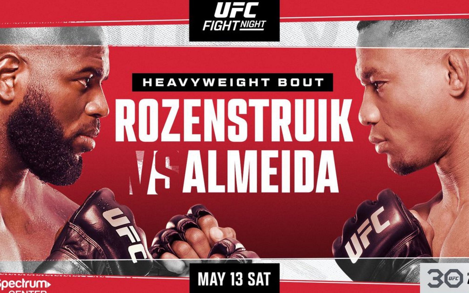 The UFC heads to Charlotte with a big heavyweight main event this weekend