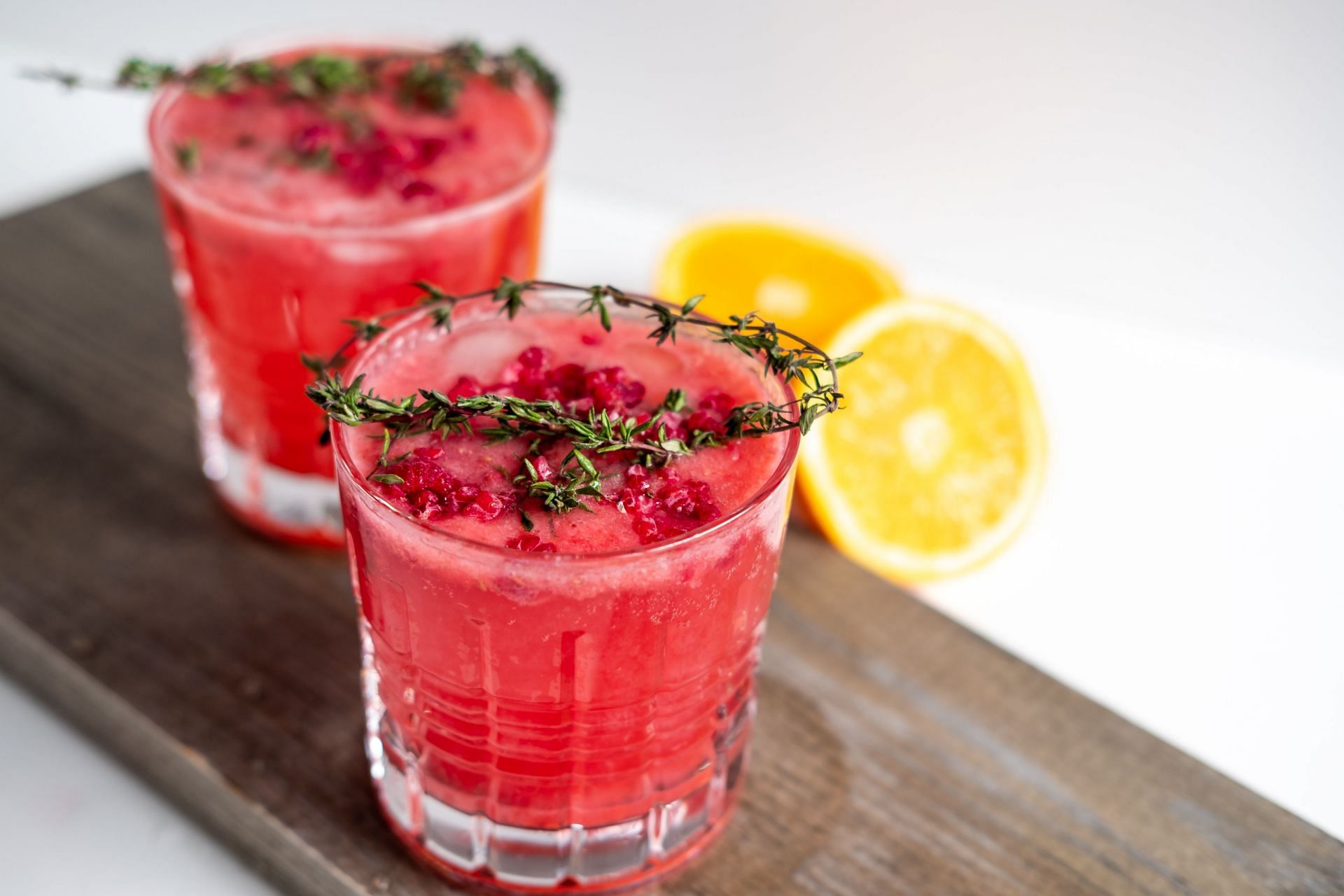 Cranberry juice, (Image via Unsplash/ Rirri)