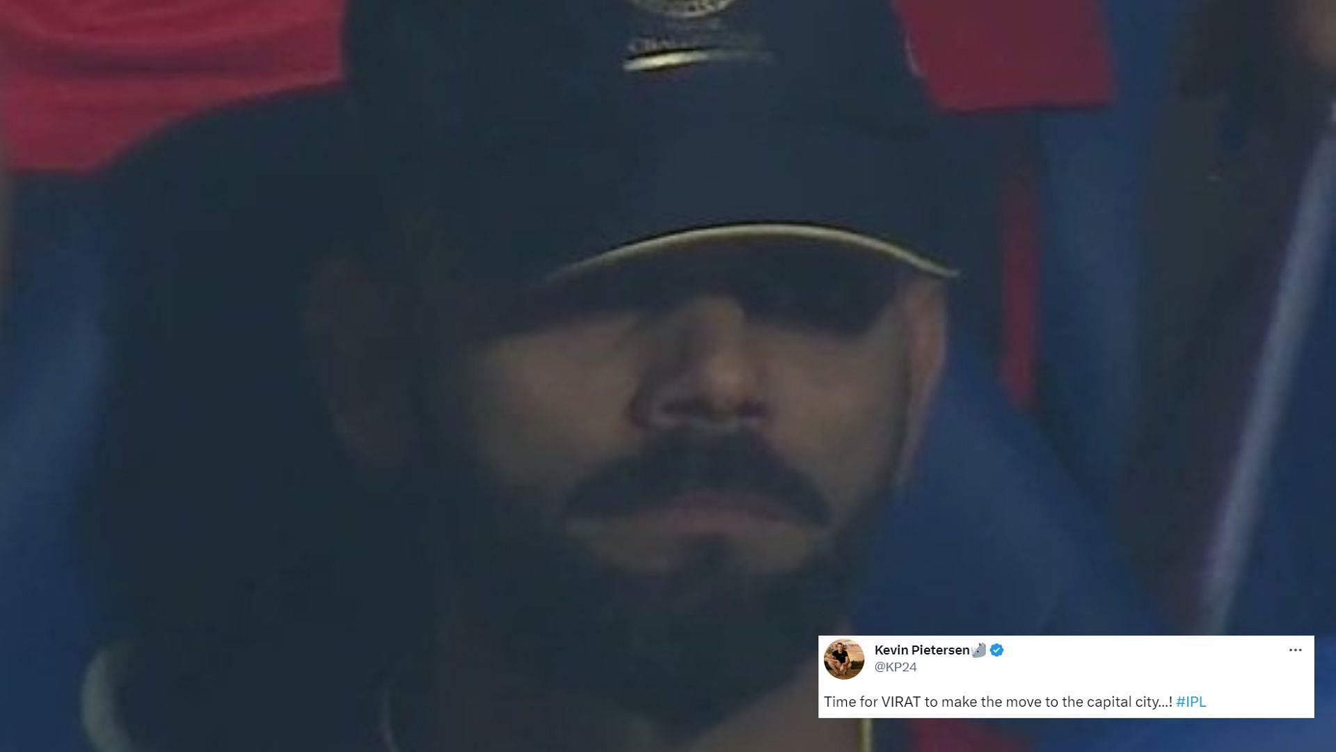 Virat Kohli looked shattered after RCB