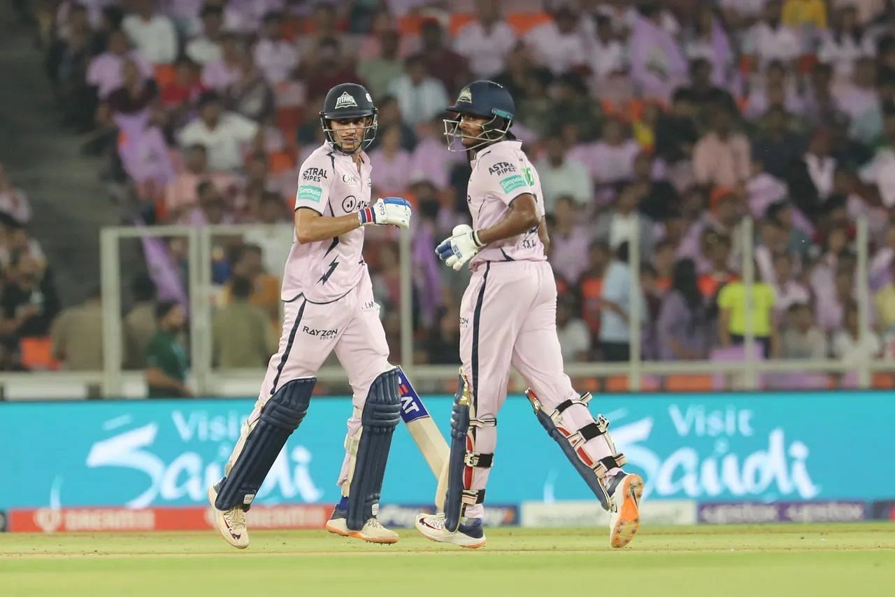 Shubman Gill and Sai Sudharsan strung together a 147-run second-wicket partnership [P/C: iplt20.com]