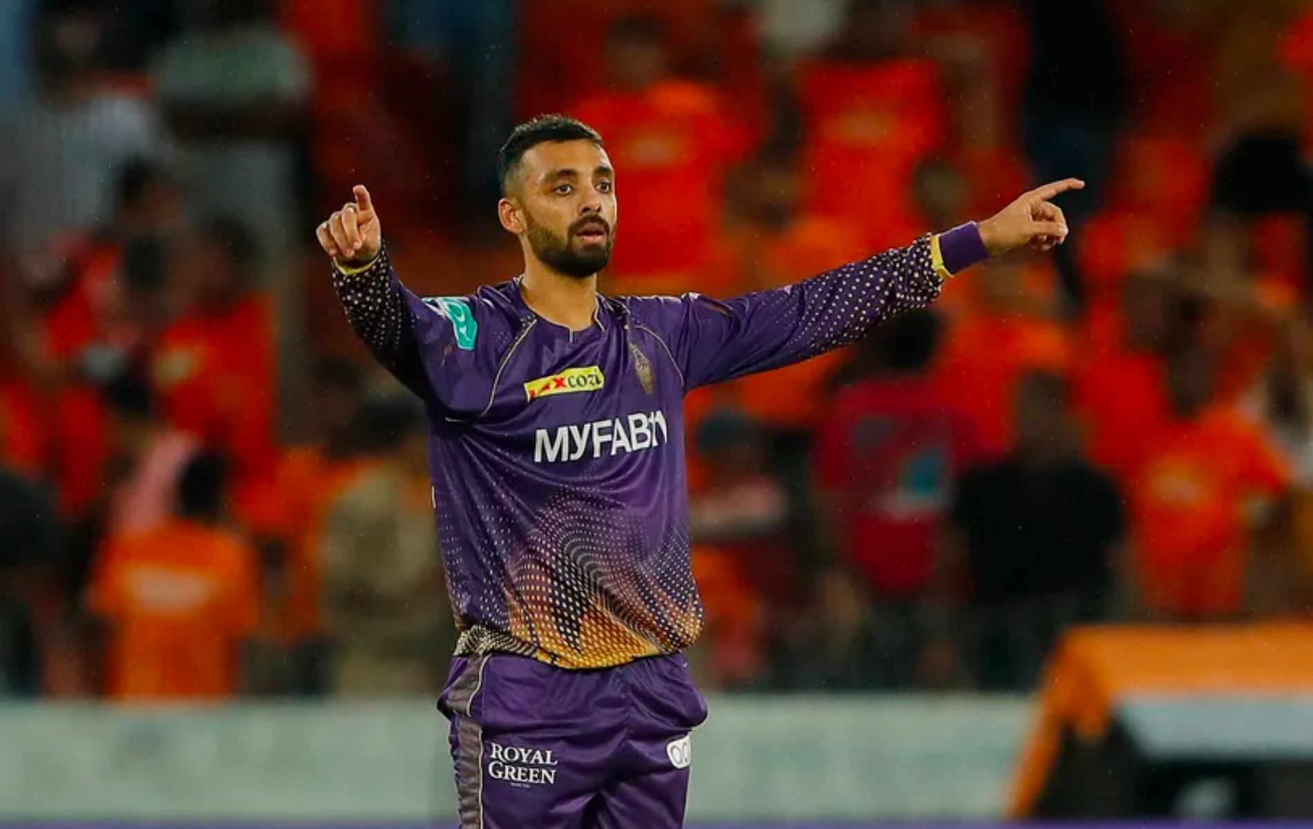 Varun Chakravarthy conceded just three runs from the final over. (Pic: IPLT20.com)