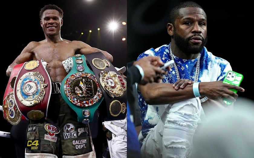 Devin Haney accuses Floyd Mayweather of 'messing up' the sport of boxing