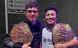 Mikey Musumeci, Rodtang Jitmuangnon share a wholesome moment backstage